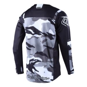 Troy Lee GP Brazen Motocross Jersey Youth Camo Grey - Image 2