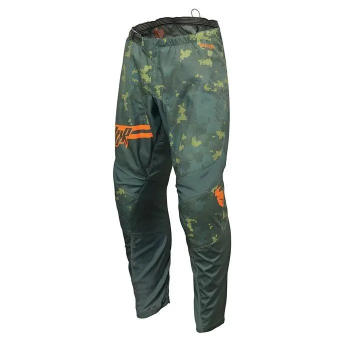 Thor Sector Digi Motocross Pants Youth Green/Camo