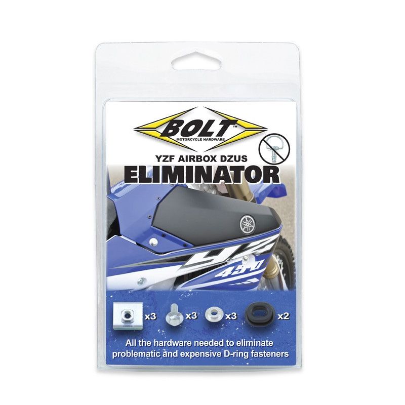 BOLT YAMAHA YZ/YZF AIRBOX DZUS ELIMINATOR KIT 14- - Image 1