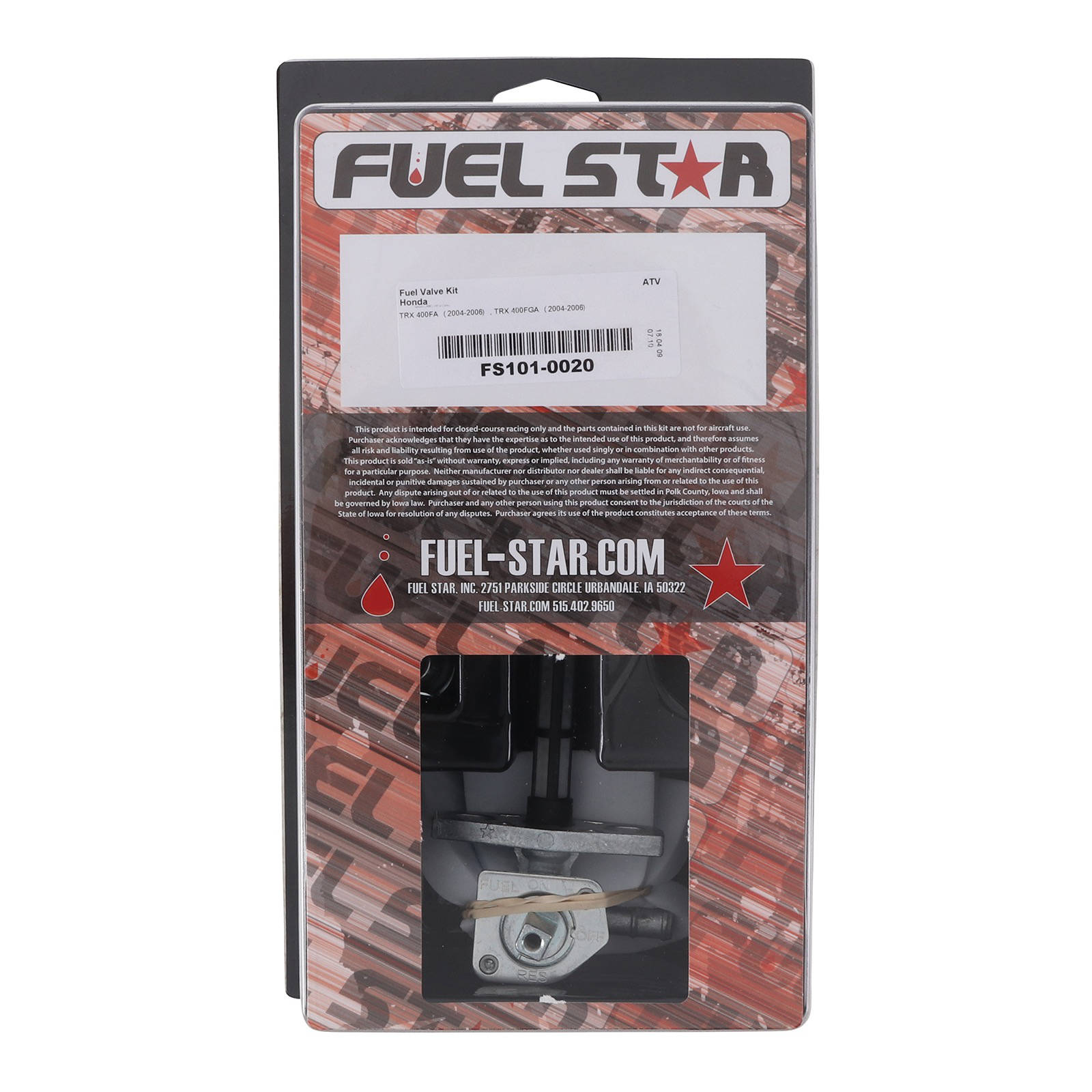 All Balls Racing Fuel Tap Kit (FS101-0020) - Image 1