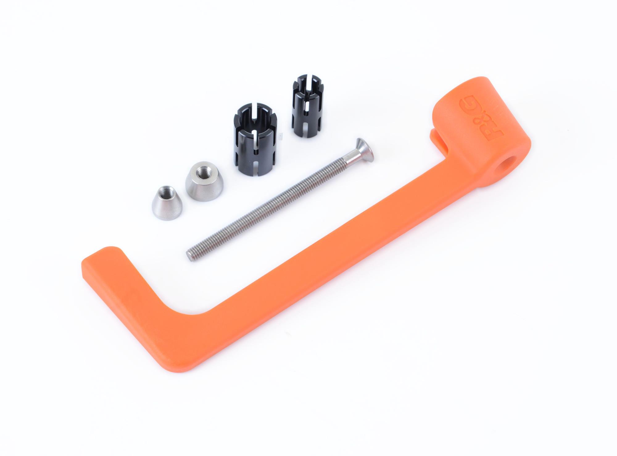Moulded Lever Guard - Universal Fit R & G Racing (Orange) - Image 1