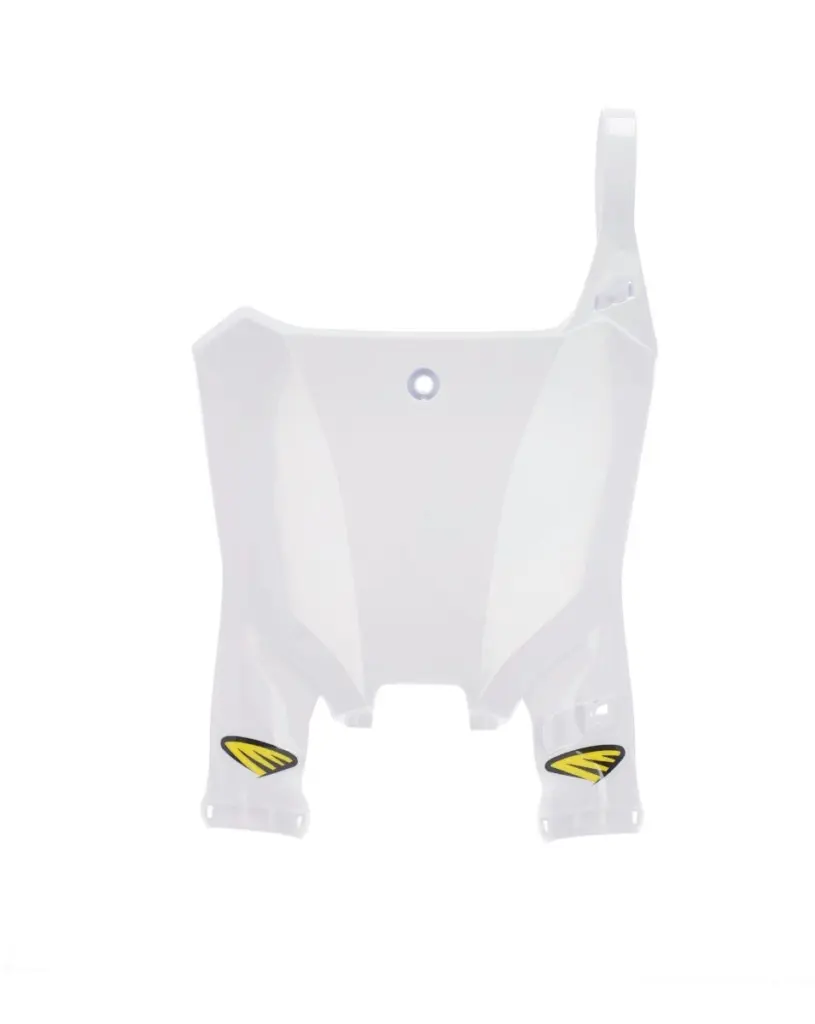 2021 HONDA CRF450R FRONT STADIUM PLATE WHITE