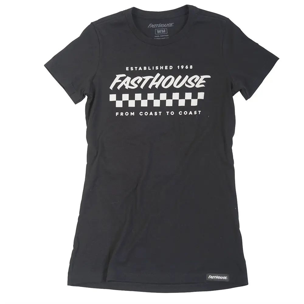 Fasthouse Womens Faction Tee Black