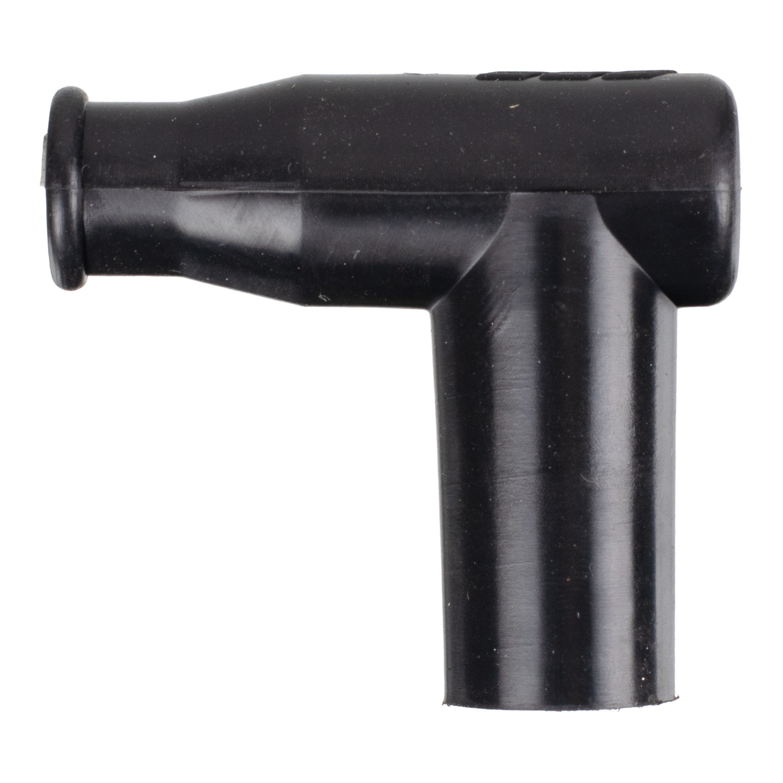 WMP Spark Plug Cap – Replaces TB05EM – Right Angle – Black - Image 1