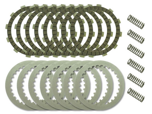 CLUTCH KIT COMPLETE PSYCHIC DRC301 {STEEL, FIBRE PLATES & SPRINGS} CRF450R 14-16 - Image 1