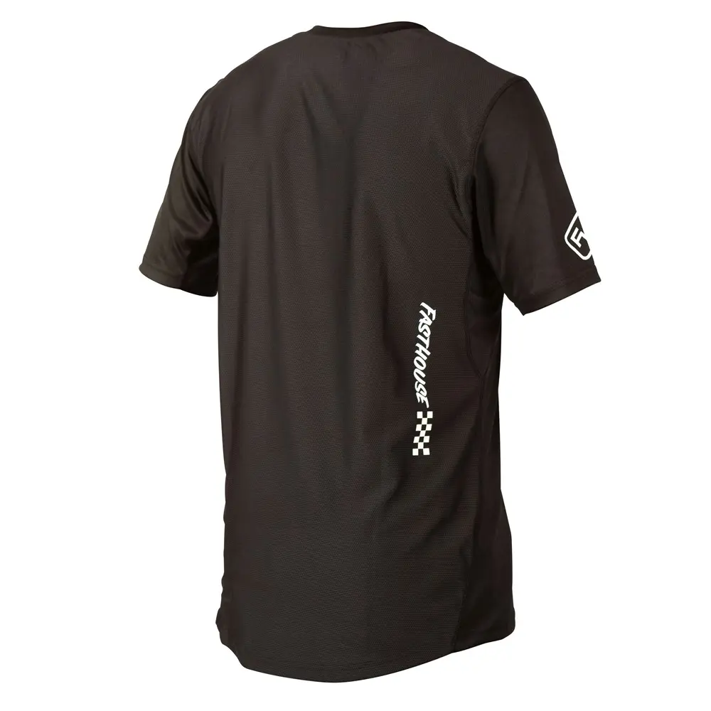 Fasthouse Alloy Block Short Sleeve Jersey Black