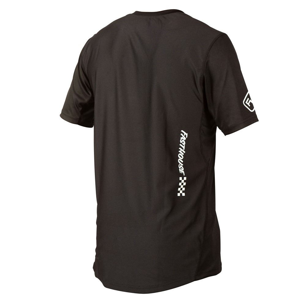Fasthouse Alloy Block Short Sleeve Jersey Black - Image 2