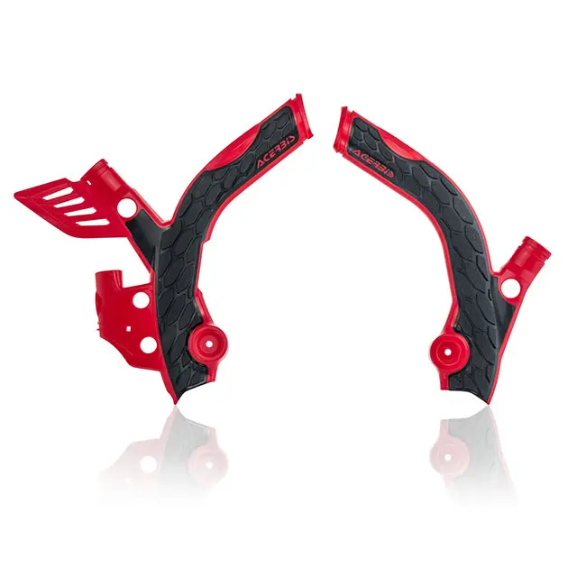 I Beta Grip Frame Guard 250-30 2017-19 Red/Black Acerbis []
