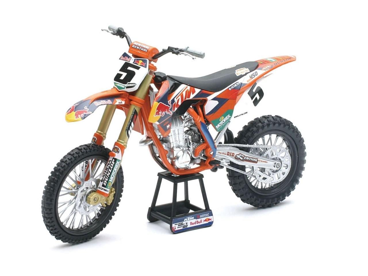 1:10 Scale Ryan Dungey KTM450 - Image 1