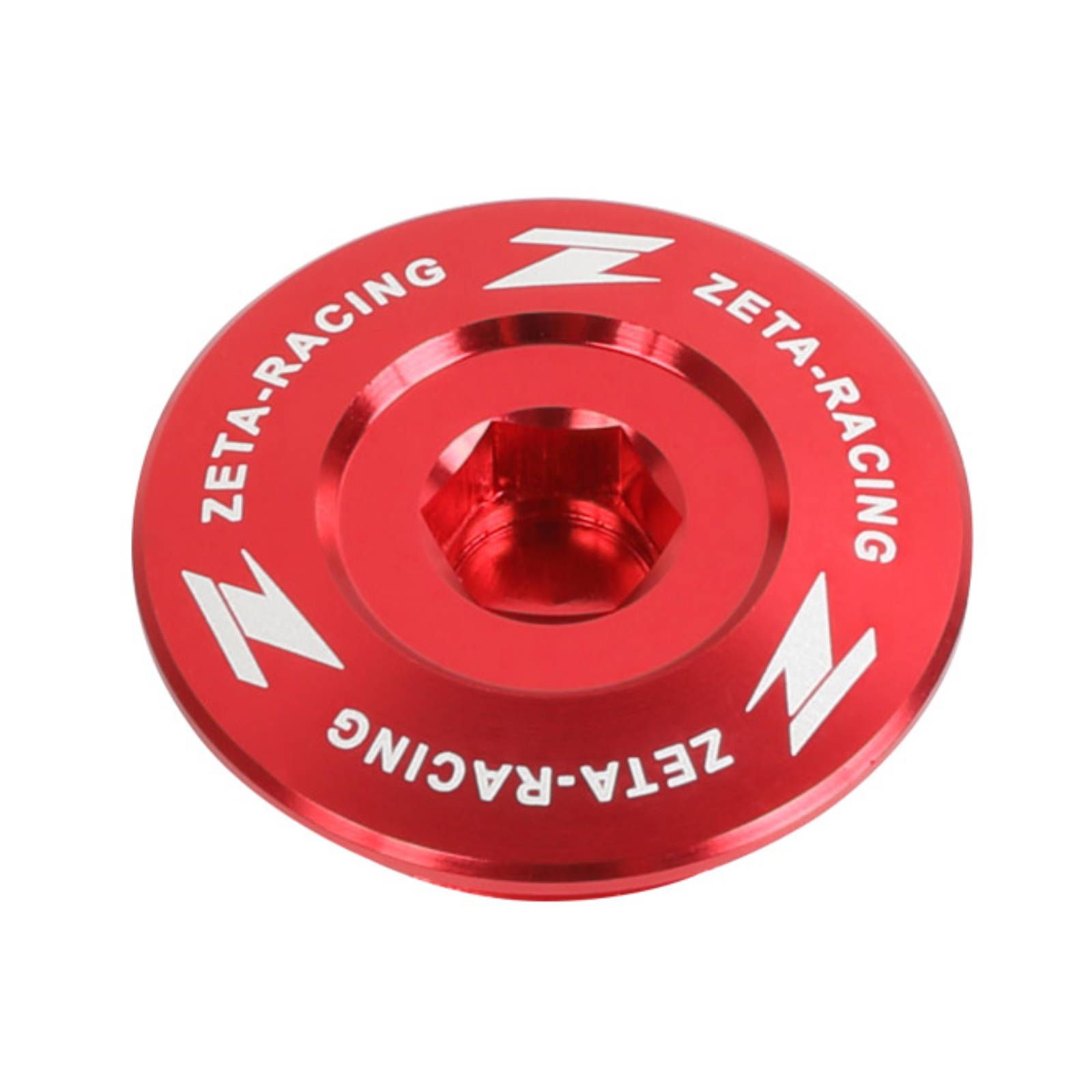ZETA ENGINE PLUGS HON CRF450R/RX '17- RED - Image 1