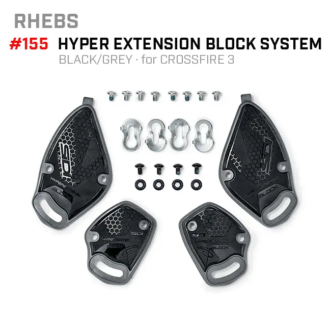 CF3 Hyper Extension Block Black/Grey Sidi #155 [A]