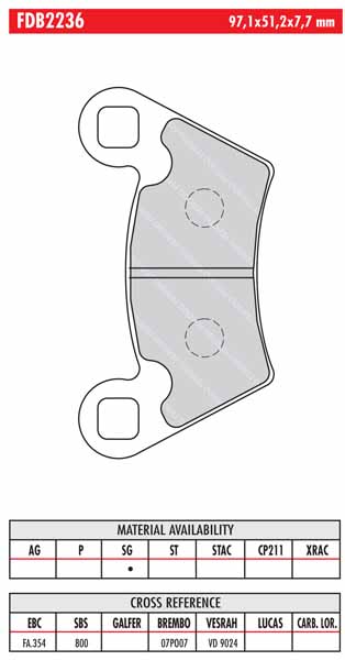 FERODO BRAKE BPADS - Image 145