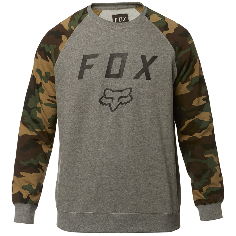 Crew Fox Legacy Heather Graphite - Image 1