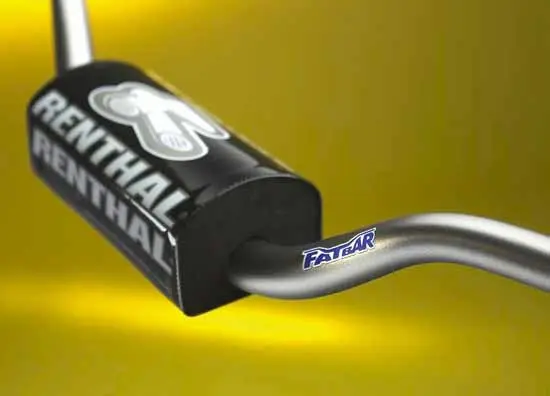 RENTHAL FAT BAR MX LOW BLUE
