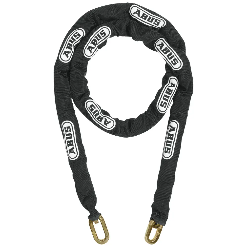 10KS200 Security Chain (10mm chain links/ 200mm long Chain) Black Abus
