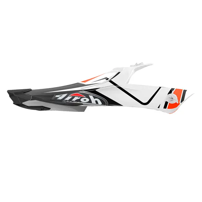 *Peak Only Shock Orange Gloss Terminator Helmet MX Airoh [A]