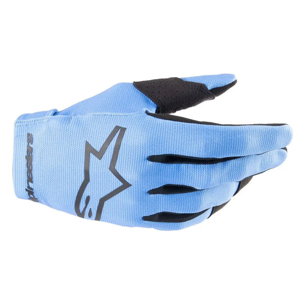 Alpinestars Radar Motocross Gloves Light Blue/Black