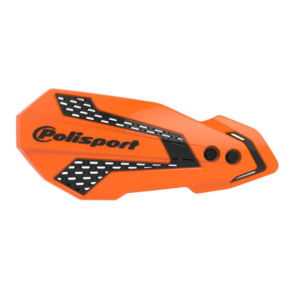 POLISPORT MX FLOW HANDGUARD ORG/BLK KTM HUSQ GASGAS