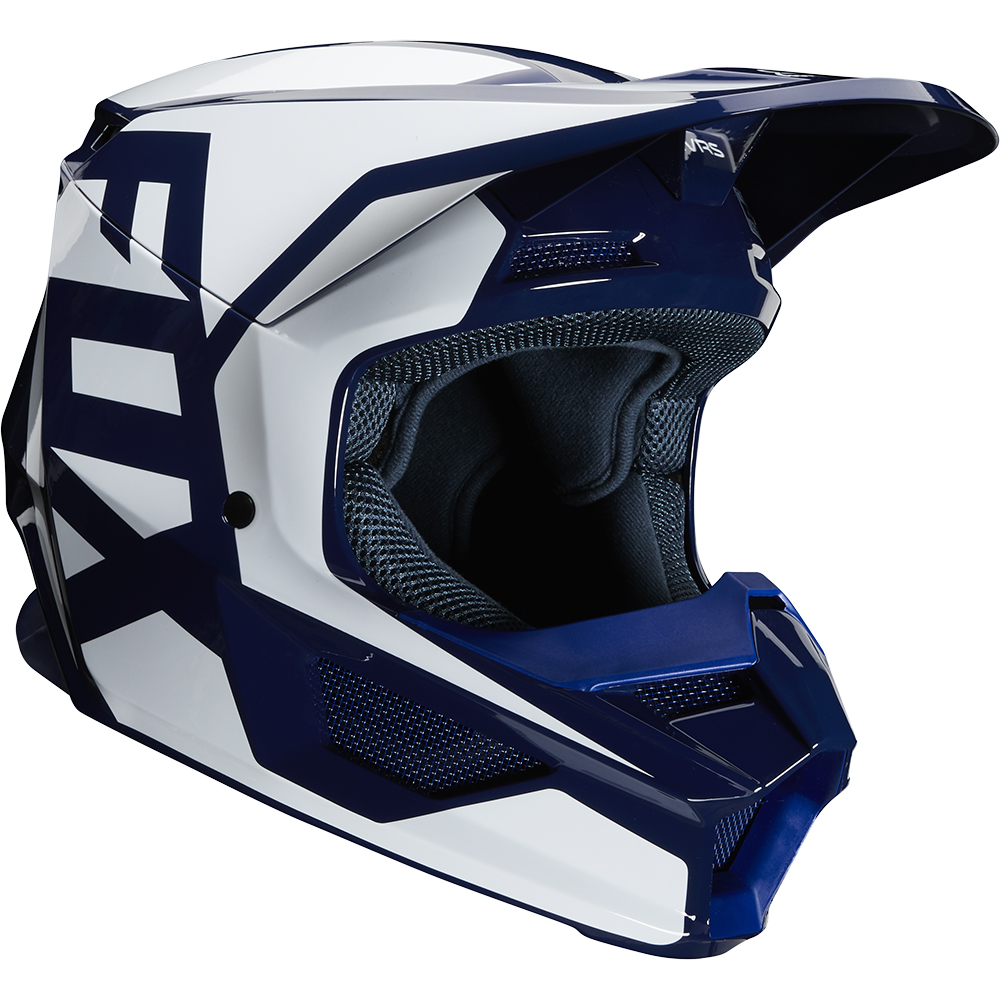 Motocross Helmet Fox V1 Prix Youth Navy - Image 1