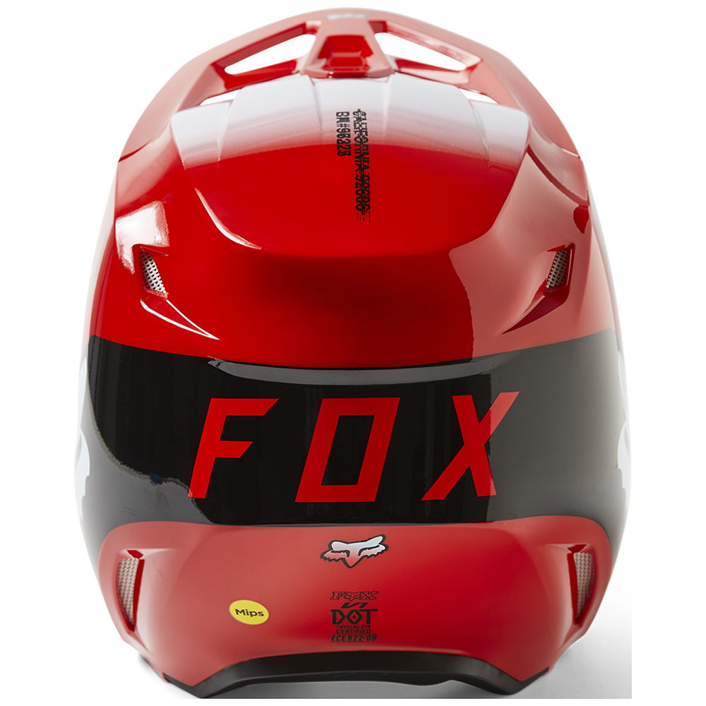 Fox TOXSYK MIPS ECE Motocross Helmet Youth Flo Red - Image 6