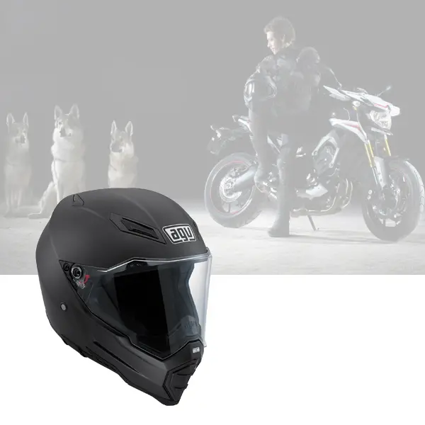 AGV AX-8 DUAL EVO NAKED [MATT BLACK] 60 L