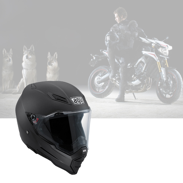 AGV AX-8 DUAL EVO NAKED [MATT BLACK] 60 L - Image 1