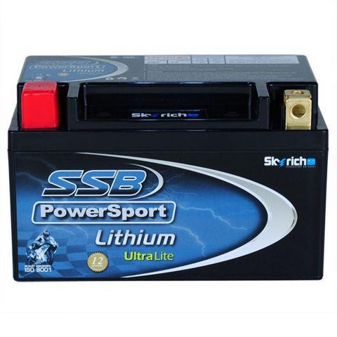 MOTORCYCLE AND POWERSPORTS BATTERY LITHIUM ION 12V 290CCA BY SSB LIGHTWEIGHT LITHIUM ION PHOSPHATE - Image 1