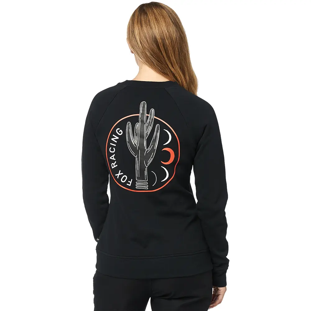 Crew Fox Wild N Free Ladies Black