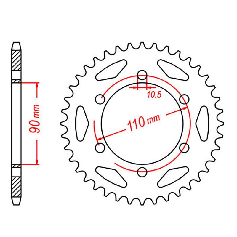 SPKT R C45 STEEL - INDENT - Image 1