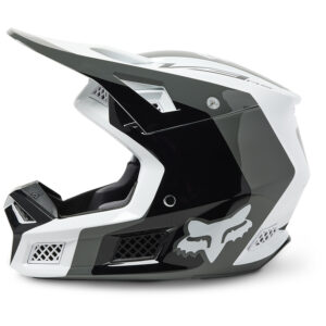 Fox V3 RS Efekt MIPS ECE Motocross Helmet Black/White - Image 3