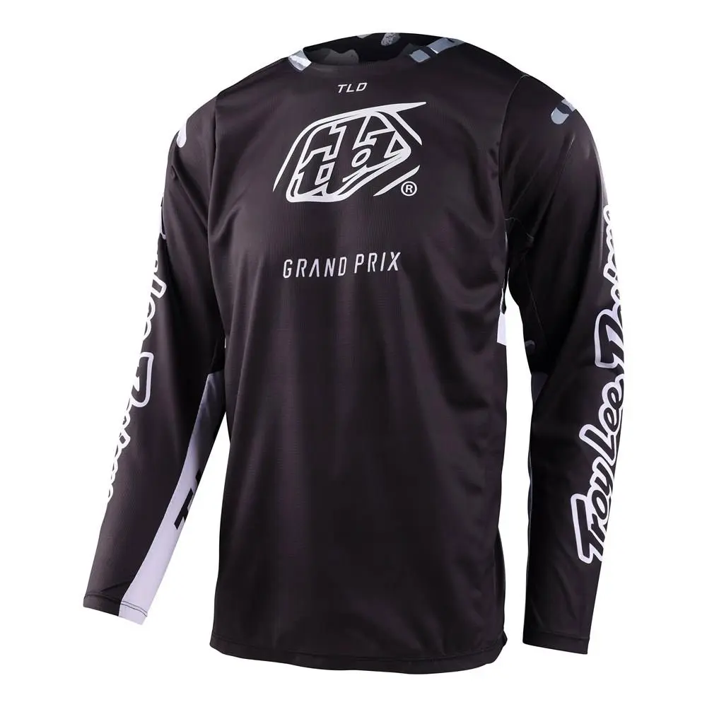Troy Lee Designs GP Pro Blends Camo Motocross Jersey Black / White