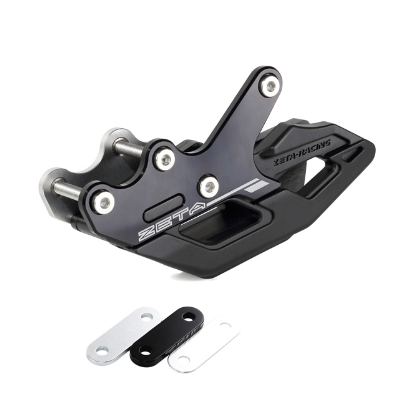 ZETA CHAIN GUIDE RMZ250'07-,RMZ450'05-,DRZ400SM BLACK - Image 1