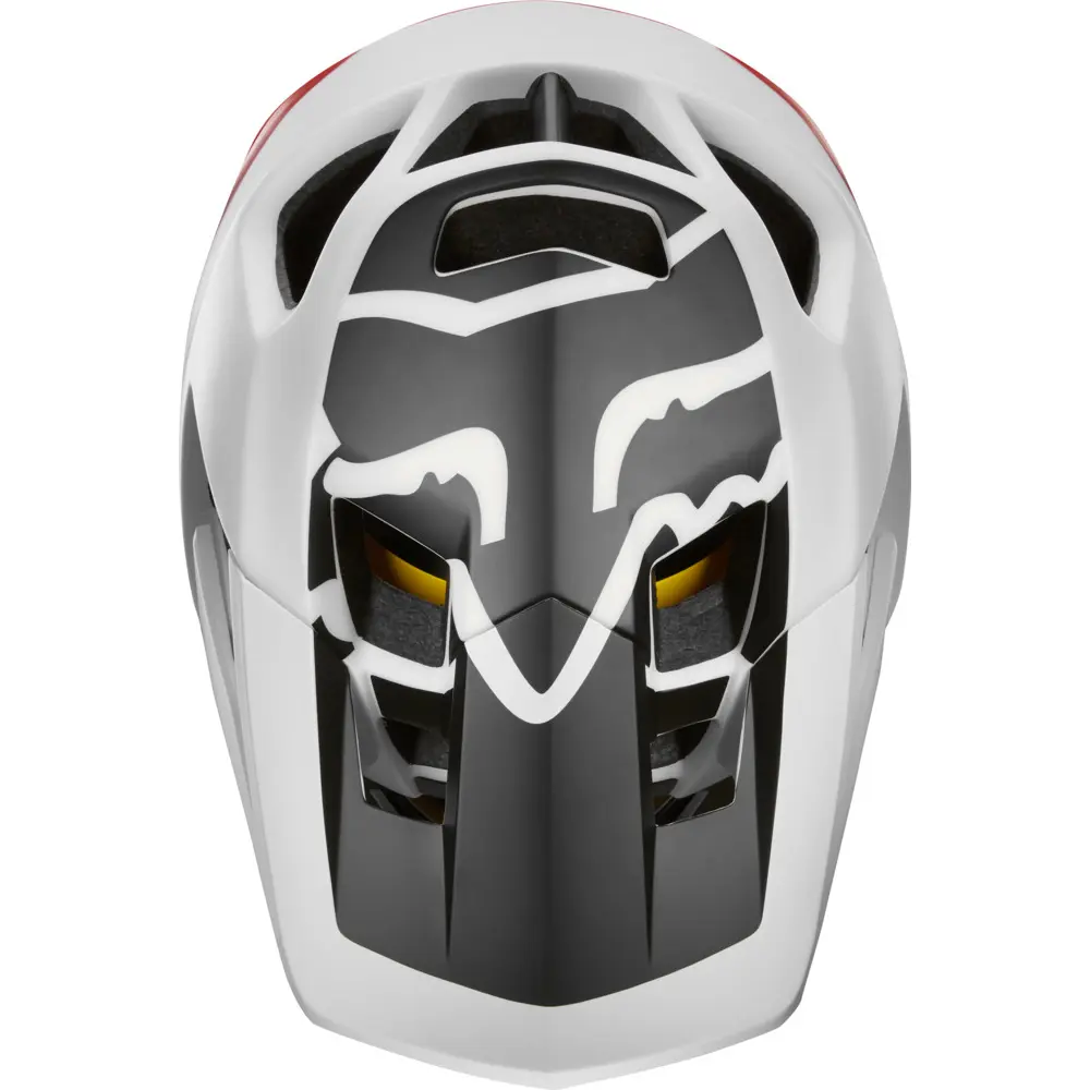 Helmet Fox Proframe Mips Pistol White/Black/Red