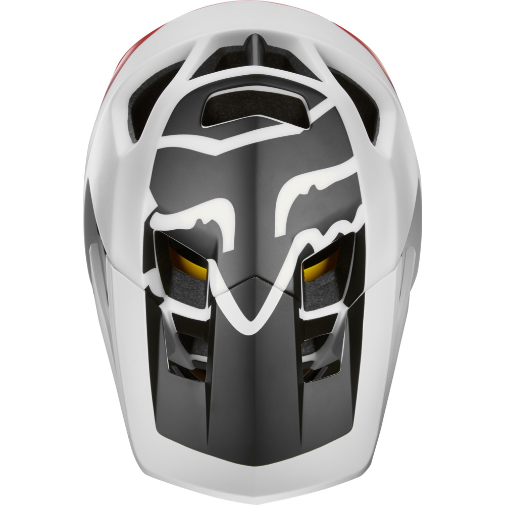 Helmet Fox Proframe Mips Pistol White/Black/Red - Image 4