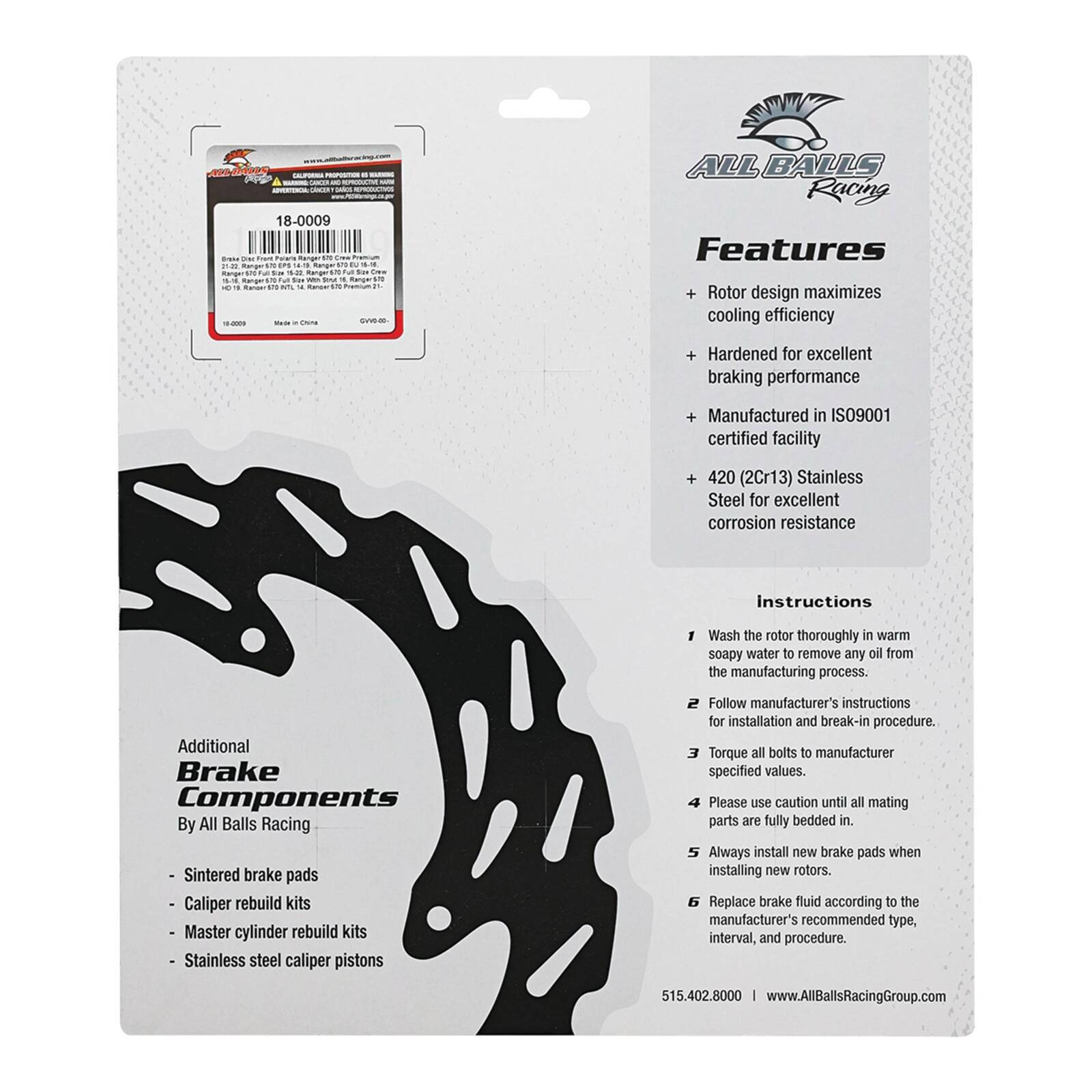 Brake Disc Front 18-0009 - Image 5