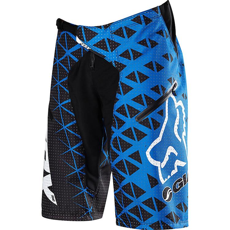Shorts Fox Giant Demo Black/Blue - Image 1