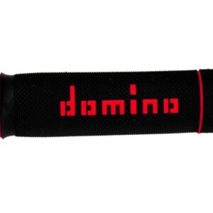 MX/E GRIPS KNURL/WAFFLE 120/123mm BLACK/RED CLOSED - Image 3