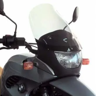 GIVI SCREEN BMW F650GS '00-'03 SMOKED 41.1x34cm