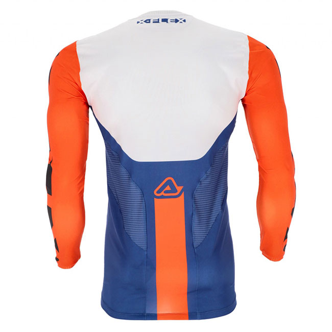 Acerbis X-Flex Two Motocross Jersey Blue/Orange - Image 2
