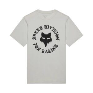 Fox Badge 195 Original Tee Light Grey - Image 1