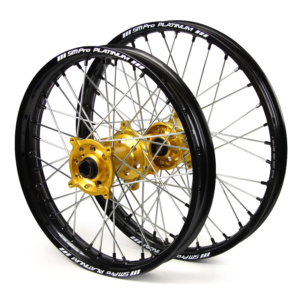 WHEEL SET SM PRO FRONT & REAR SUZUKI DRZ400 00-22