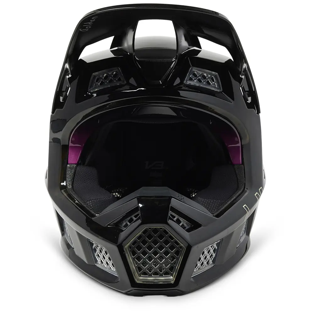 Fox V3 RS Detonate MIPS ECE Motocross Helmet Black