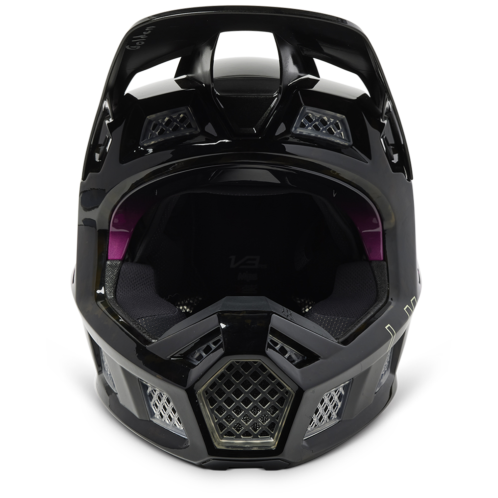 Fox V3 RS Detonate MIPS ECE Motocross Helmet Black - Image 5