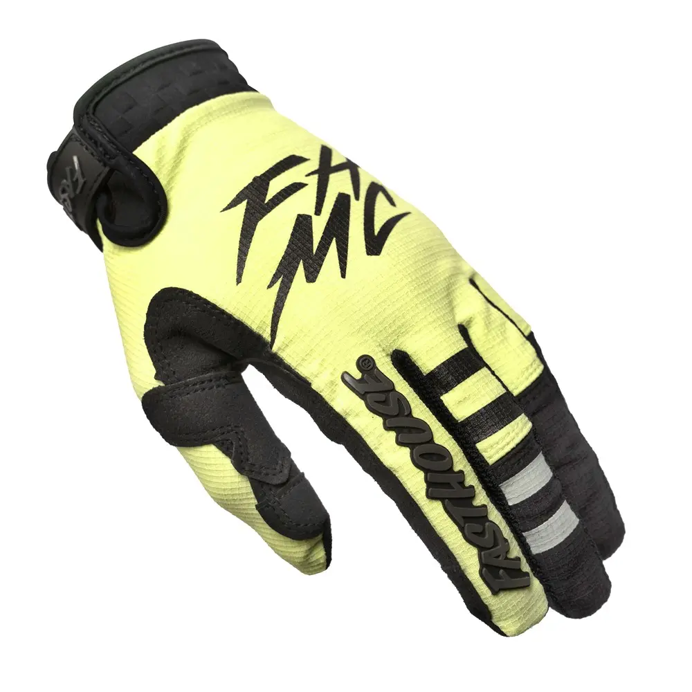 Fasthouse Zenith Motocross Gloves Skyline/Party Lime