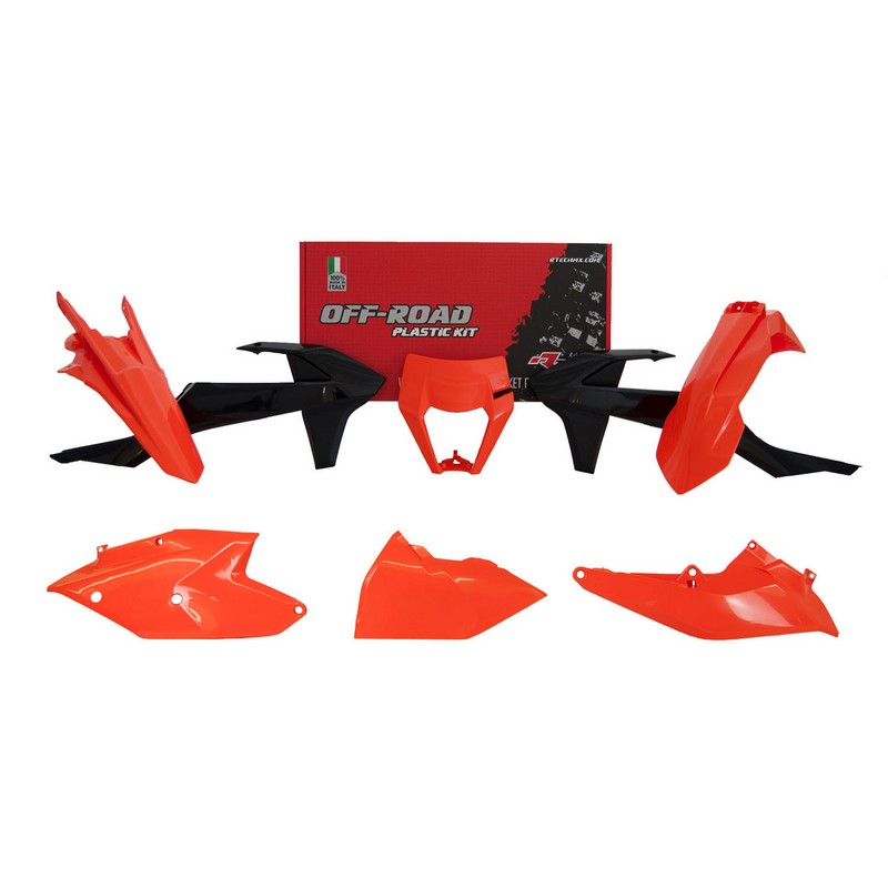 PLASTICS KIT RTECH KTM 125XCW 150XCW 250EXC 300EXC 250EXCF 350EXCF 450EXCF 500EXCF 17-19 - Image 1