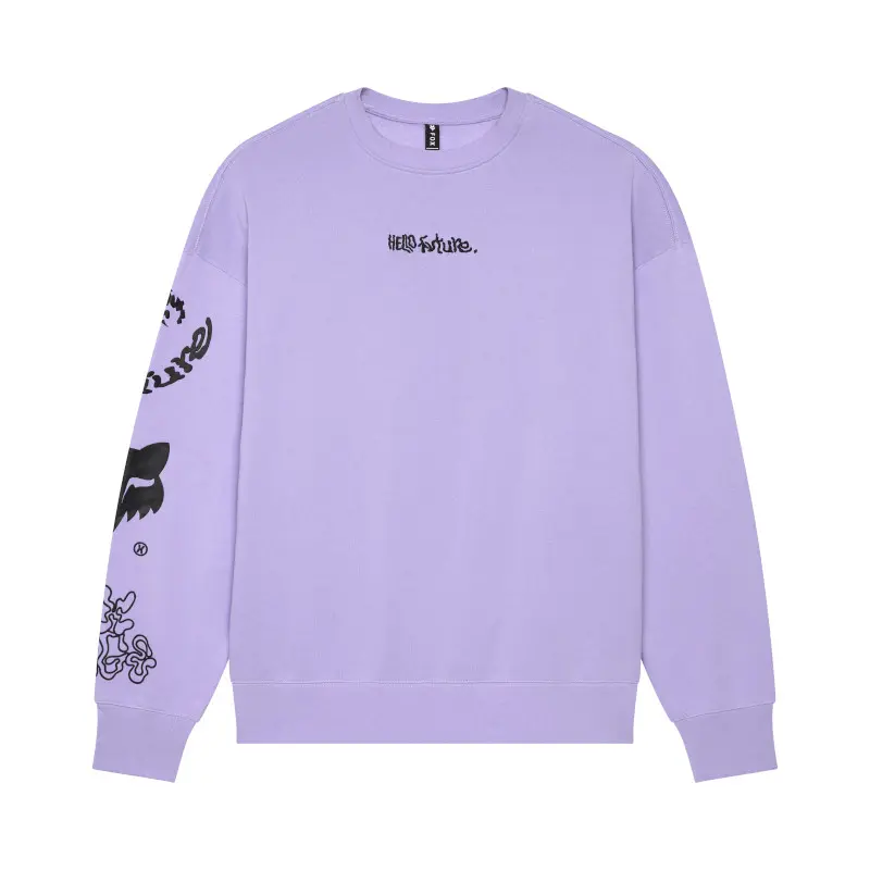 Hello Future Oversized Fleece Crew