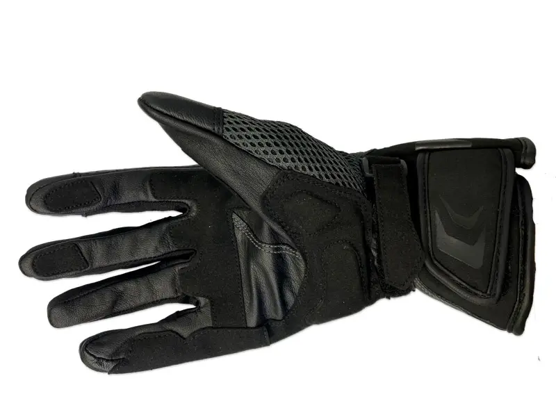 HELIOS R SUMMER GLOVES BLACK/GREY LARGE