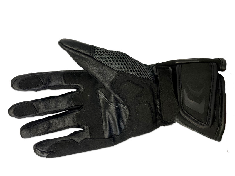 HELIOS R SUMMER GLOVES BLACK/GREY LARGE - Image 2