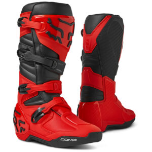 Fox Comp Motocross Boots Flo Red - Image 1