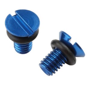 ZETA FF AIRVALVECAP SCREW WP H-BLUE 2PCS - Image 1